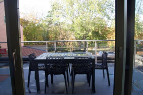 Apt 6 personnes terrasse vue parc